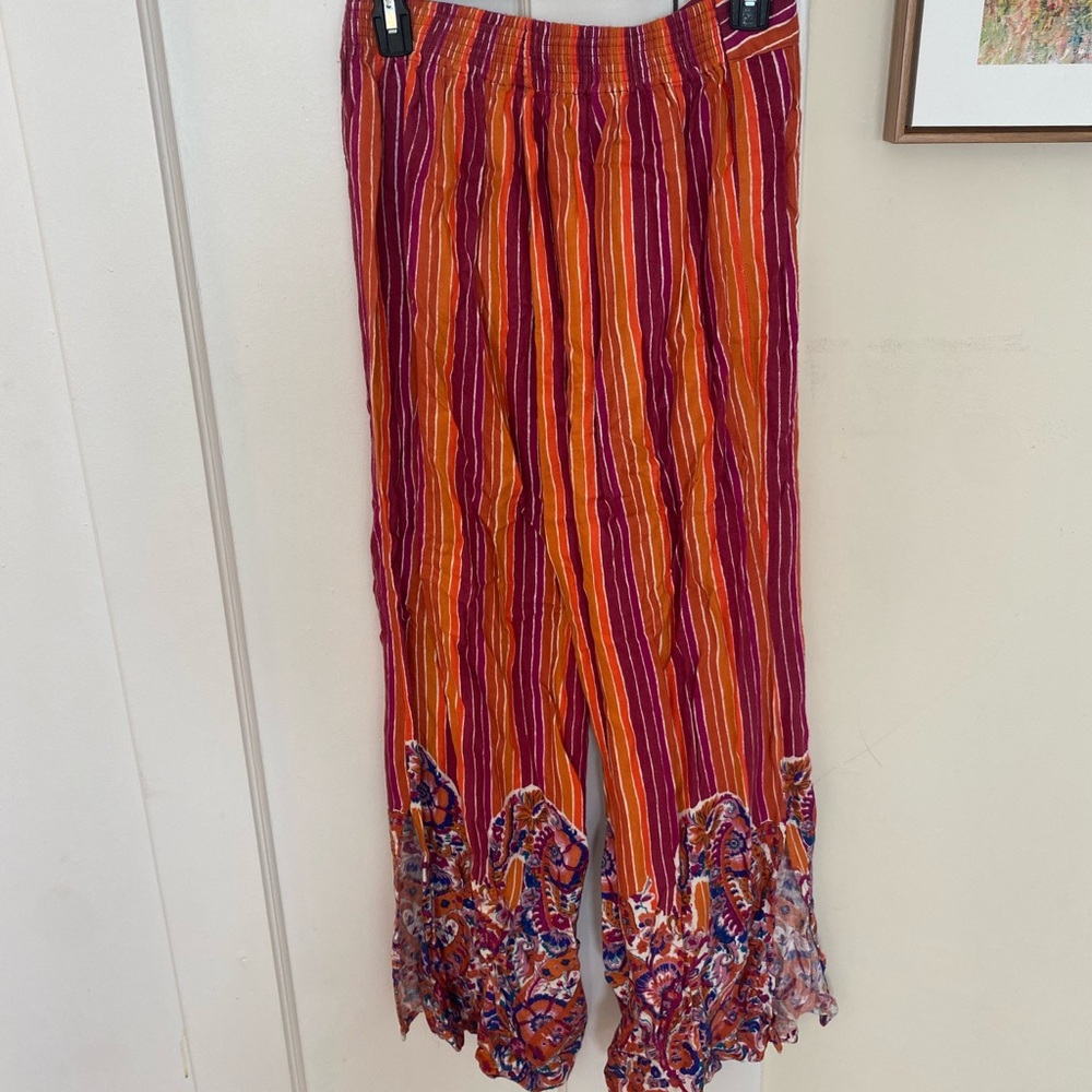 Colorful Anthropologie pants